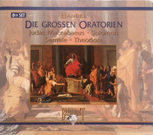 Handel* : Die Grossen Oratorien: Judas Maccabaeus-Solomon-Semele-Theodora (8xCD, RE, Box)