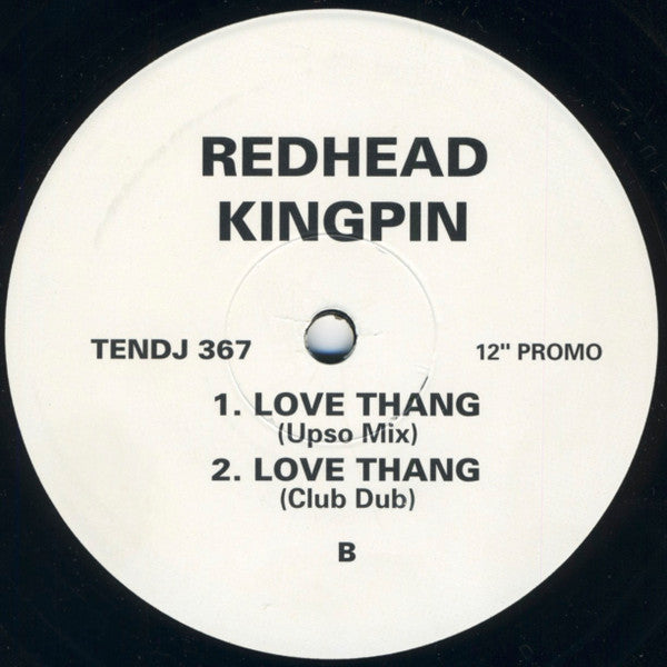 Redhead Kingpin And The FBI : Love Thang (12", Promo)