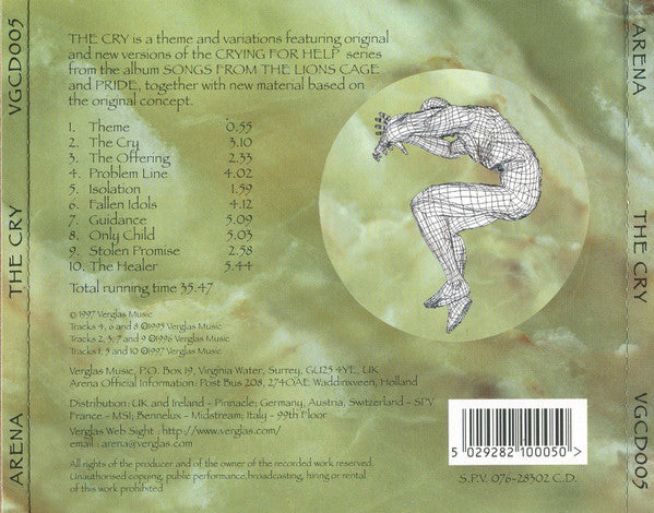 Arena (11) : The Cry (CD, MiniAlbum)