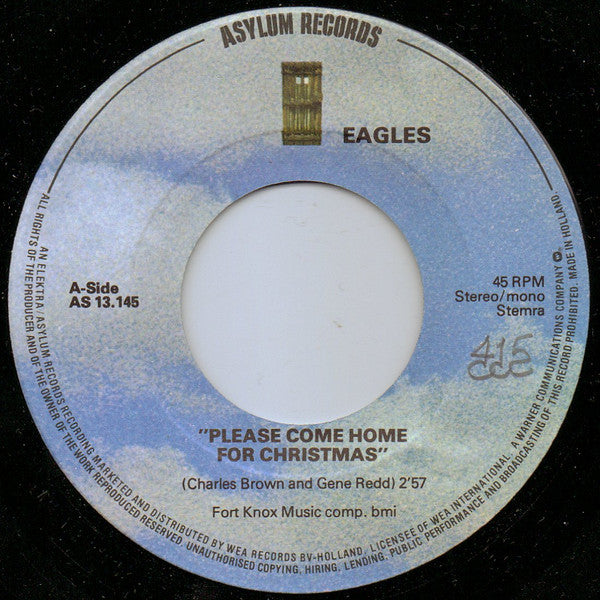 Eagles : Please Come Home For Christmas (7", Single)