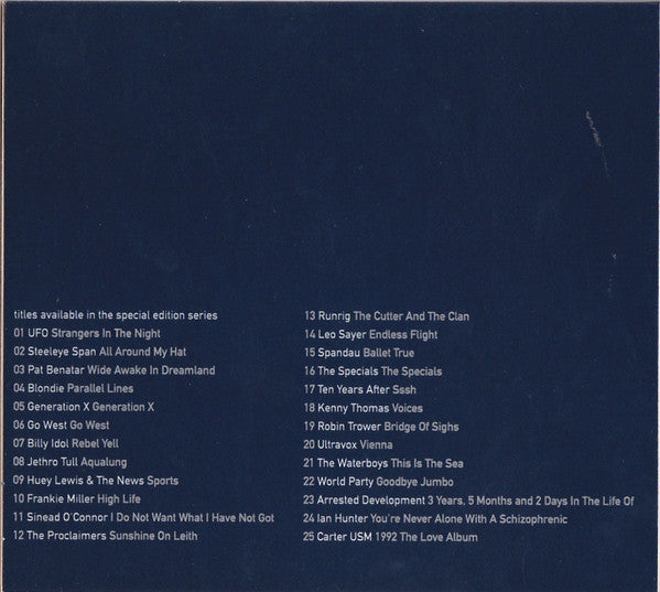 Various : Chrysalis 25 (Edited Highlights) (CD, Comp)