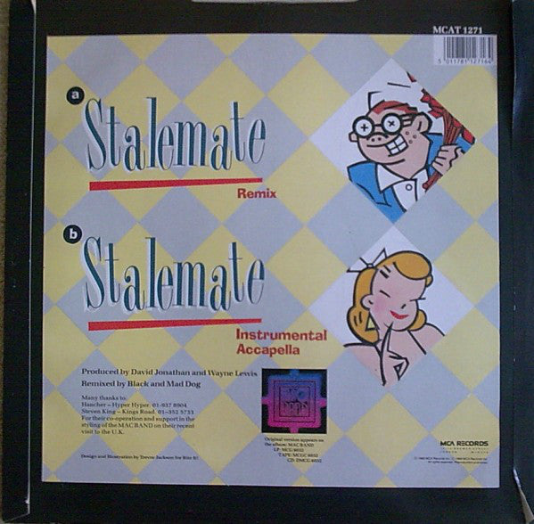 Mac Band Featuring The McCampbell Brothers : Stalemate (12")