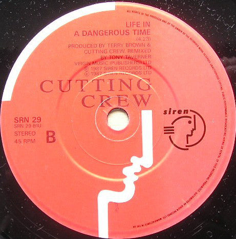 Cutting Crew : I've Been In Love Before (7", Single, RE,  )