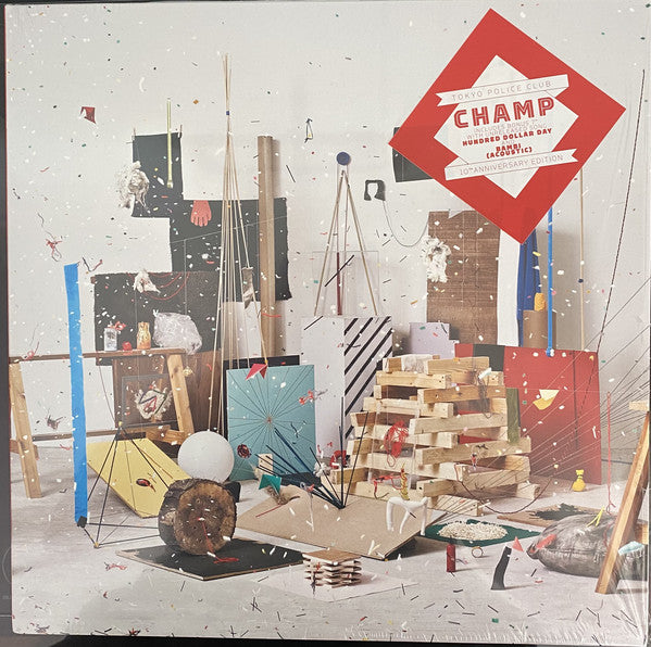 Tokyo Police Club : Champ (LP, RE, Whi + 7", Bon)