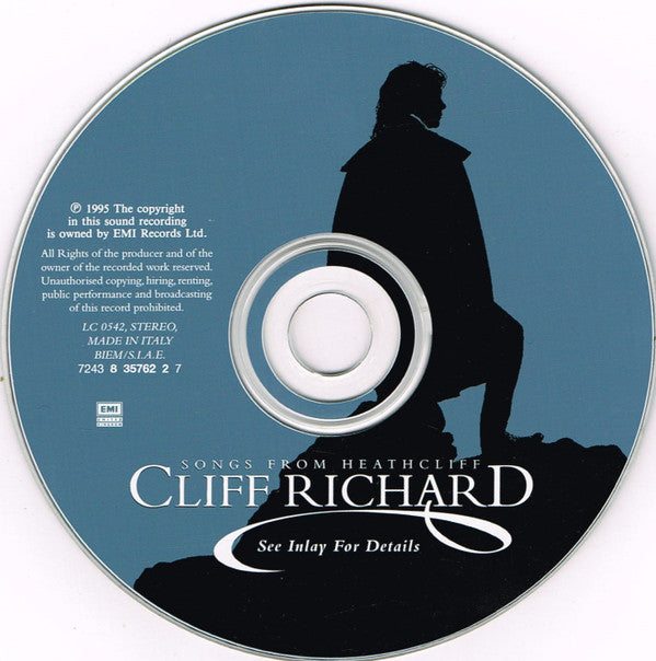 Cliff Richard : Songs From Heathcliff (CD, Album)