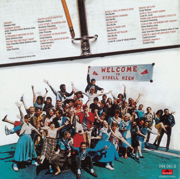 Various : Grease (The Original Soundtrack From The Motion Picture) (CD, Album, Enh, RE)