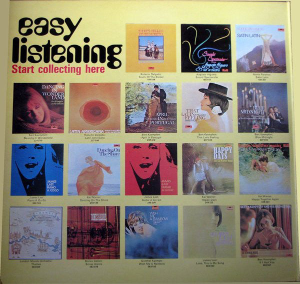 Various : Easy Listening (2xLP, Comp, Gat)