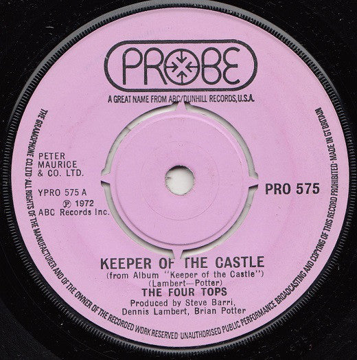 The Four Tops* : Keeper Of The Castle (7", Single)