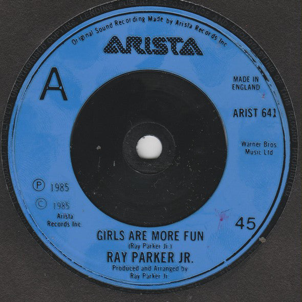 Ray Parker Jr. : Girls Are More Fun (7", Single)