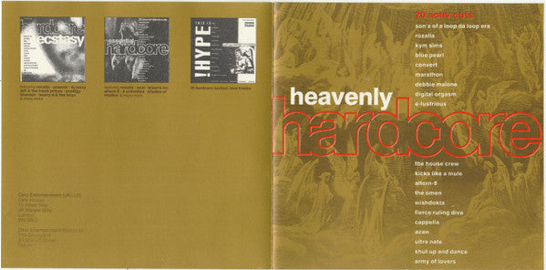 Various : Heavenly Hardcore (CD, Comp, Mixed)