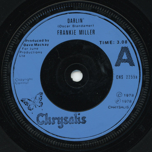 Frankie Miller : Darlin' (7", Single, Blu)