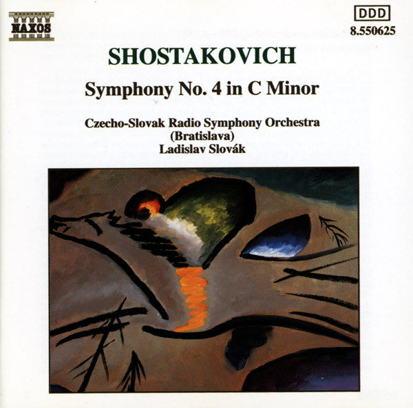 Dmitri Shostakovich, Slovak Radio Symphony Orchestra, Ladislav Slovák : Symphony No. 4 In C Minor (CD)