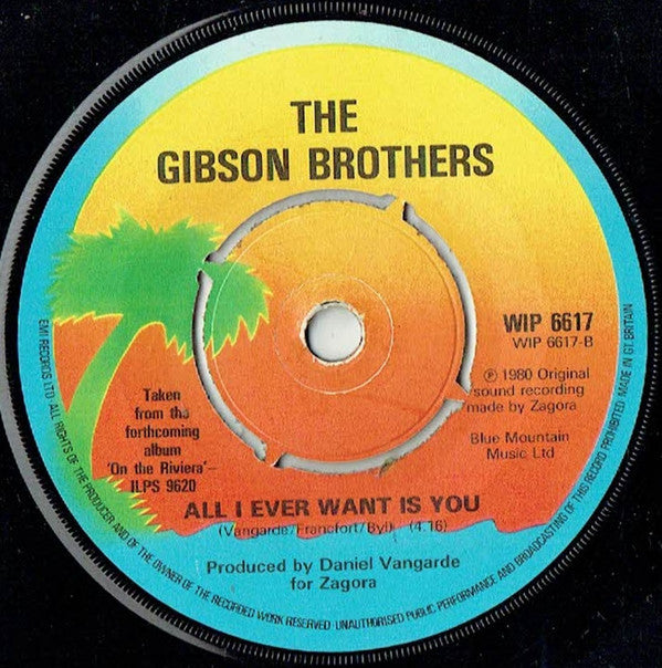 The Gibson Brothers* : Mariana (7", Single)