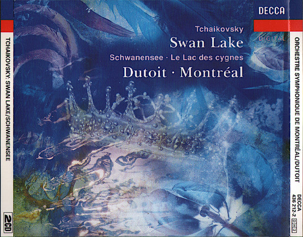 Pyotr Ilyich Tchaikovsky, Charles Dutoit, Orchestre Symphonique De Montréal : Swan Lake (2xCD, RE)