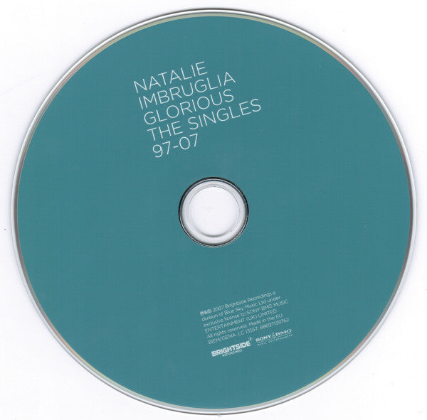 Natalie Imbruglia : Glorious: The Singles 97-07 (CD, Comp)