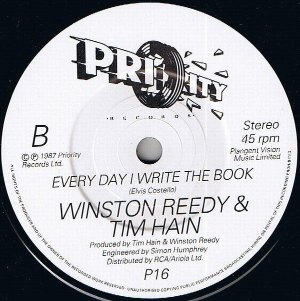 Winston Reedy & Tim Hain : Reggae Man (7", Single)