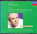 Ruggiero Leoncavallo / Pietro Mascagni – Tullio Serafin, Francesco Molinari-Pradelli, Orchestra Dell'Accademia Nazionale di Santa Cecilia E Coro dell'Accademia Nazionale di Santa Cecilia : Pagliacci / Cavalleria Rusticana (2xCD, RE, RM)