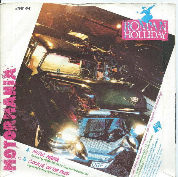 Roman Holliday : Motormania (7")