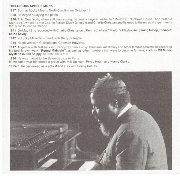 Thelonious Monk : The Composer (CD, Comp)