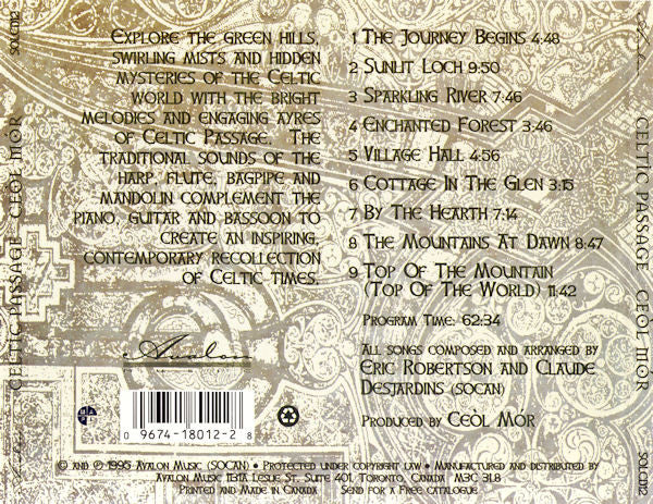 Ceòl Mór : Celtic Passage (CD, Album)