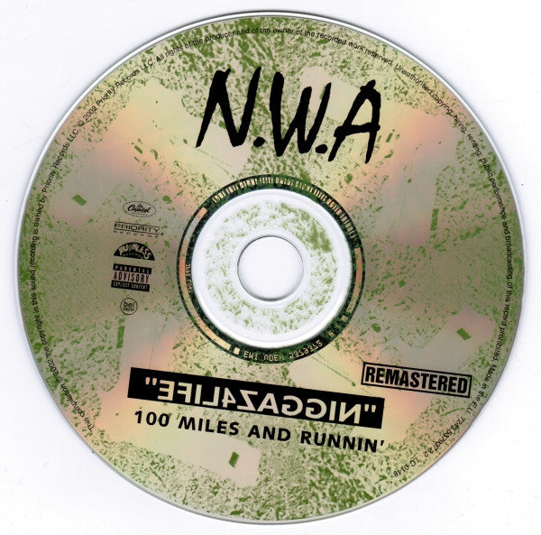 N.W.A. : Efil4zaggin / 100 Miles And Runnin' (CD, Comp, RE, RM)