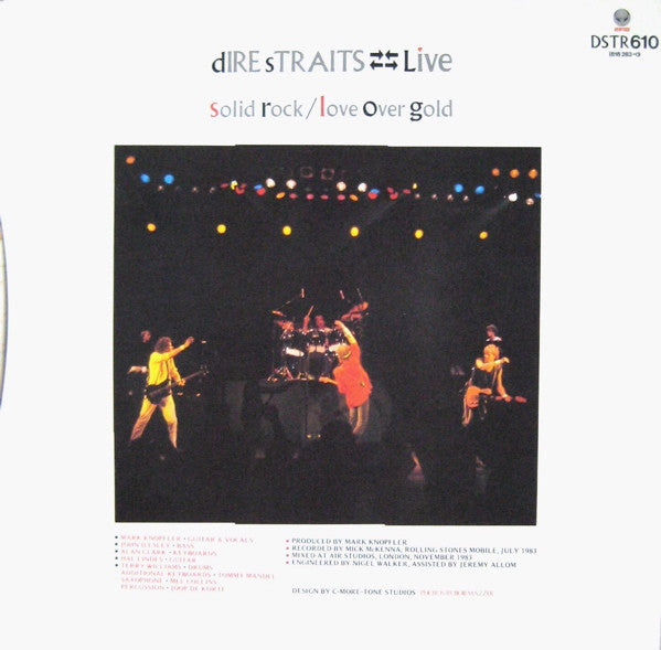 Dire Straits : Live - Love Over Gold / Solid Rock (10")