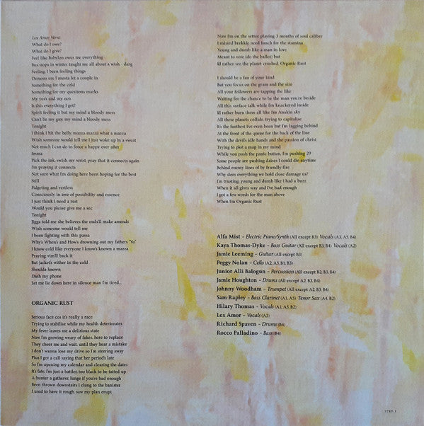 Alfa Mist : Bring Backs (LP, Album, Ltd, Pur)
