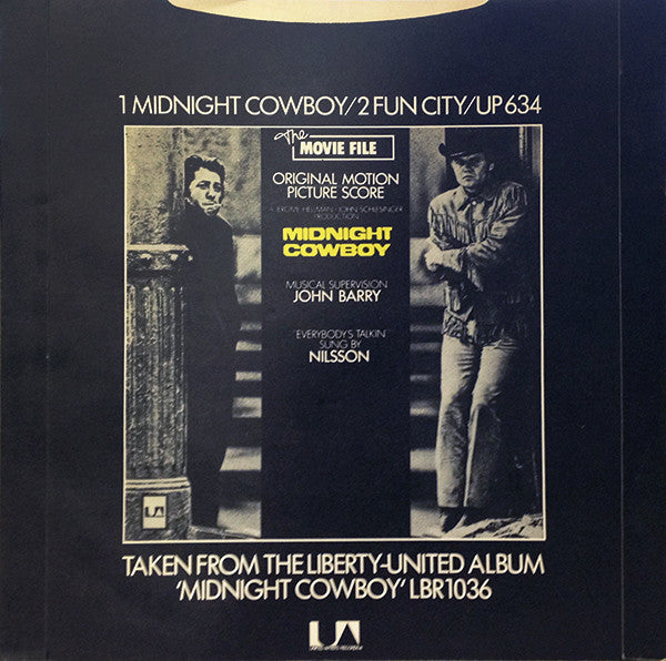 John Barry : Midnight Cowboy (7", Single, RE, 4-P)