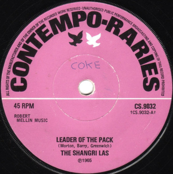 The Shangri Las* : Leader Of The Pack (7", RE, Sol)