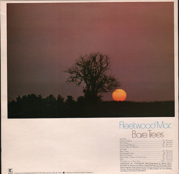 Fleetwood Mac : Bare Trees (LP, Album, RP)