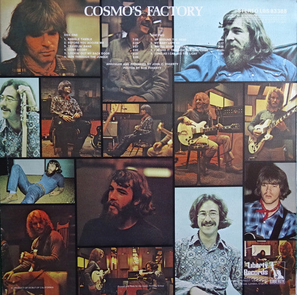 Creedence Clearwater Revival : Cosmo's Factory (LP, Album, Tex)