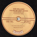 Don Williams (2) : I Recall A Gypsy Woman / You're My Best Friend (7")