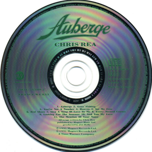 Chris Rea : Auberge (CD, Album)