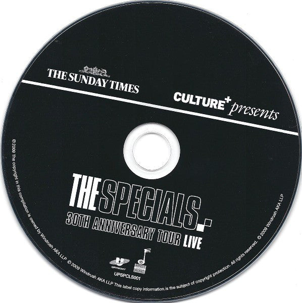 The Specials : 30th Anniversary Tour Live (CD, Promo)