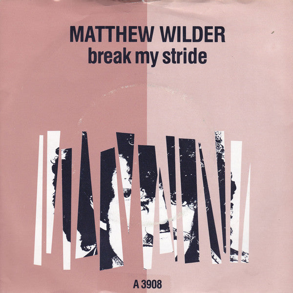 Matthew Wilder : Break My Stride (7", Blu)