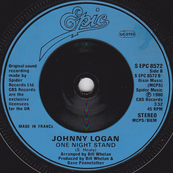Johnny Logan : What's Another Year (7", Single, Inj)