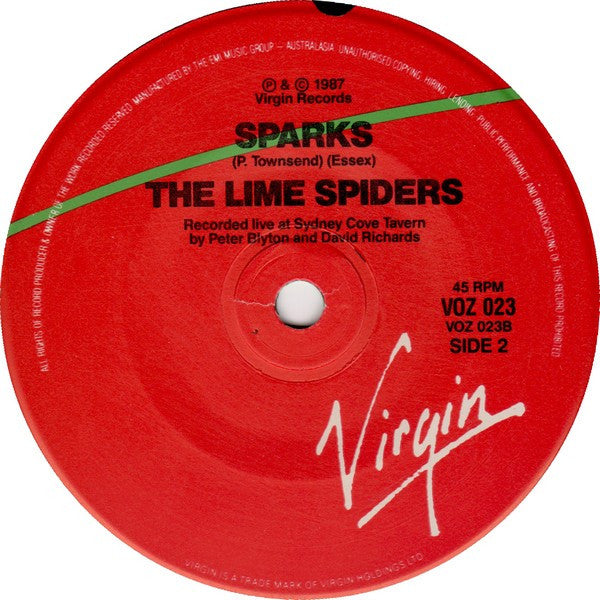 The Lime Spiders : Jessica (New Version) (7", Single)