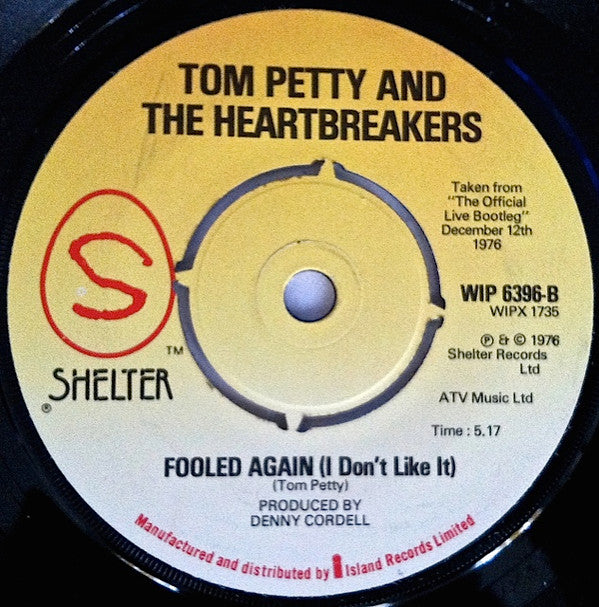 Tom Petty And The Heartbreakers : Anything That's Rock 'N' Roll (7", Single, 4 P)