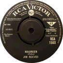 Jim Reeves : I Won't Come In While He's There / Maureen (7")