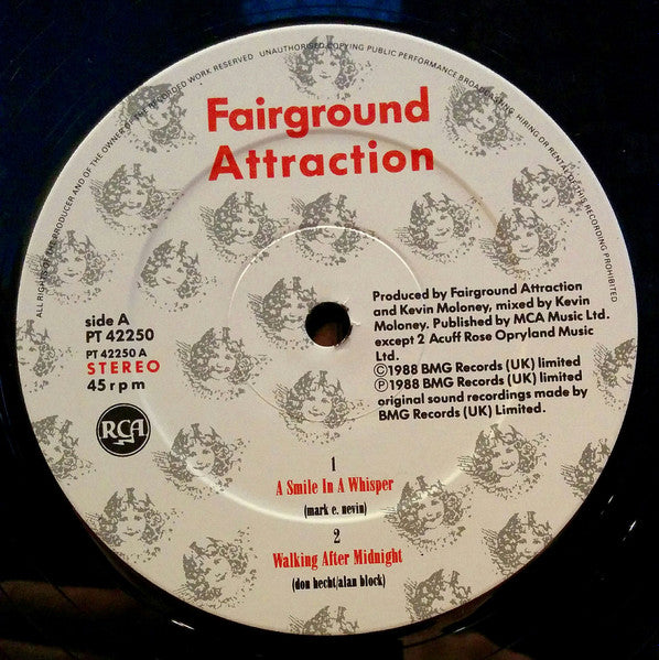 Fairground Attraction : A Smile In A Whisper (12")