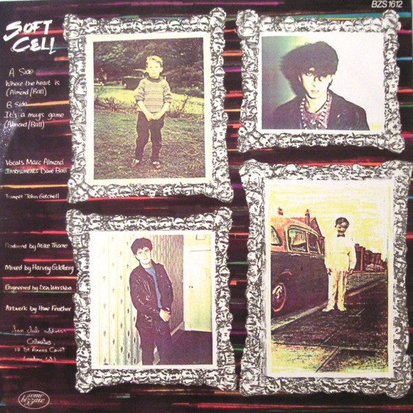 Soft Cell : Where The Heart Is (12", Single)