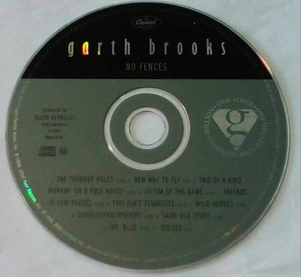 Garth Brooks : No Fences (Tenth Anniversary Special Edition) (CD, Album, RE)