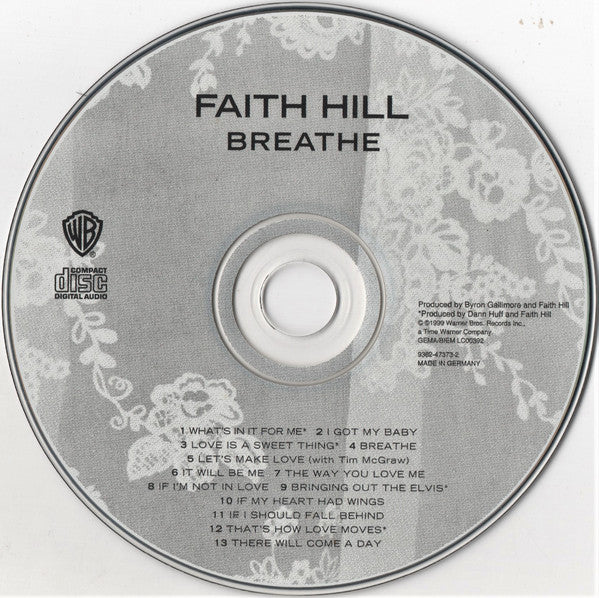 Faith Hill : Breathe (CD, Album)