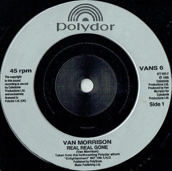 Van Morrison : Real Real Gone (7", Single)