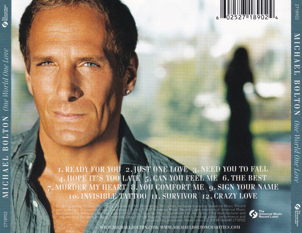Michael Bolton : One World One Love (CD, Album)