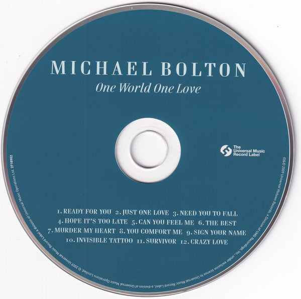 Michael Bolton : One World One Love (CD, Album)