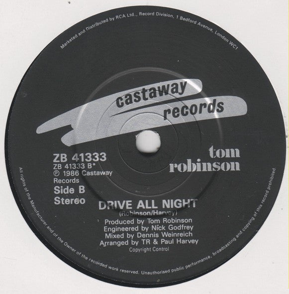 Tom Robinson : Spain (7", Single)