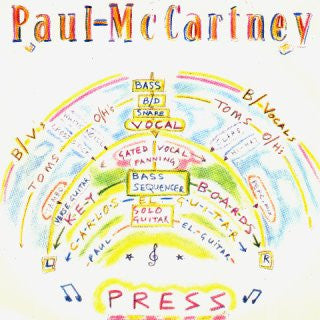 Paul McCartney : Press (7", Single)