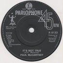 Paul McCartney : Press (7", Single)