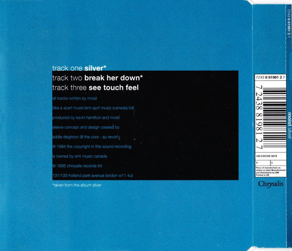 Moist (3) : Silver (CD, Single)
